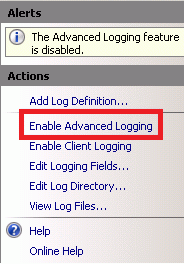 Logging the Client IP in IIS