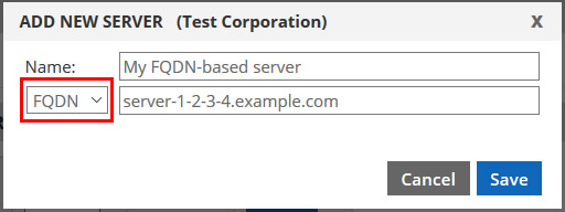 FQDN device