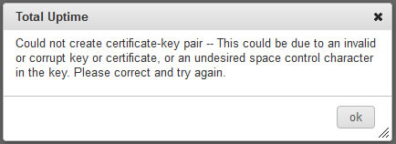 SSL Certificate Error