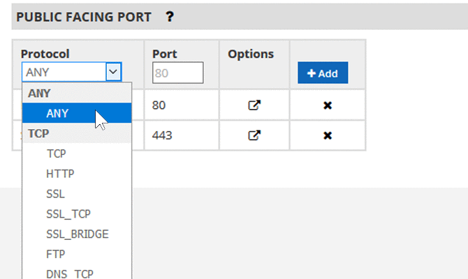 Supports Every Protocol and Port