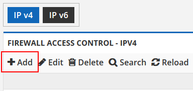 add firewall access control ipv4