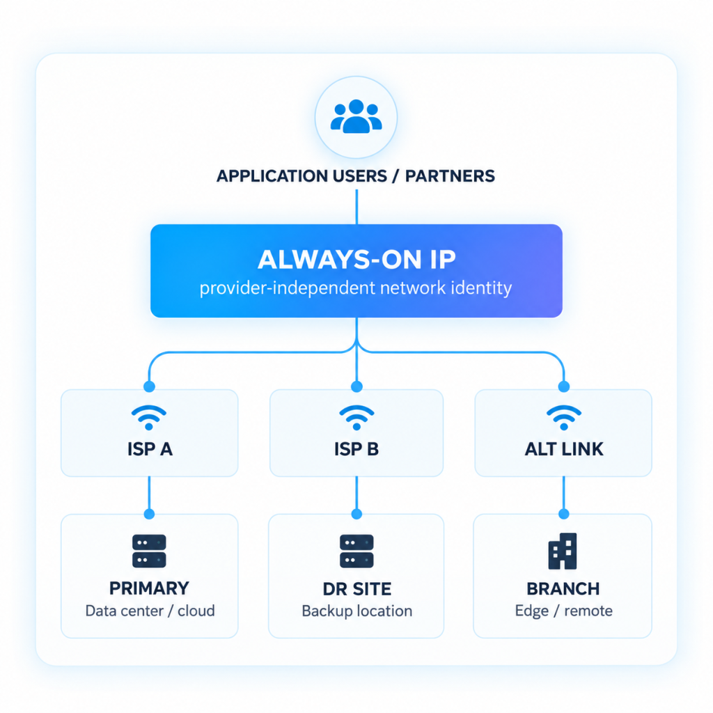 Always-On BGP Network Architecture